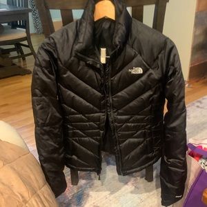 Northface 660 puffer black coat